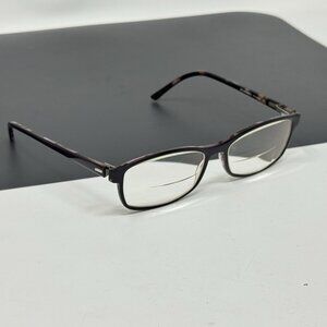 LT LIGHTEC 7669L RECTANGULAR EYEGLASS FRAMES Plum Tortoise 51-15-135 PT 013